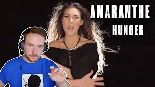 FIRST TIME REACTING to AMARANTHE (Hunger) 🎤🎸🔥