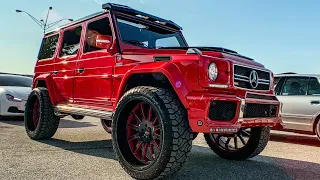 $500,000 dollar red #BRABUS  #gwagon #mercedes