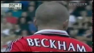 David Beckham Vs Spurs II 2000 + Title celebration