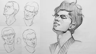 How to Draw Faces with the Loomis Method