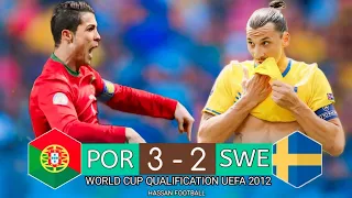 Portugal 3-2 Sweden 》 World cup Qualifier ● Hattrick | Ronaldo Extended Highlights And Goals HD