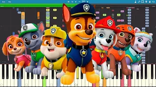 IMPOSSIBLE REMIX - Paw Patrol Theme Song - Piano Cover