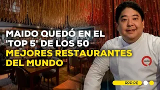 'Maido' en el quinto puesto de los 50 mejores restaurantes del mundo