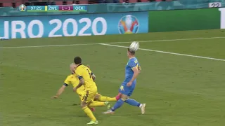 Marcus Danielson Red card vs Ukraine