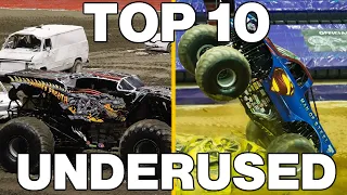 Top 10 Most Underutilised Monster Jam Trucks