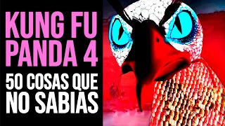 KUNG FU PANDA 4: 50 Cosas que NO SABÍAS | Curiosidades