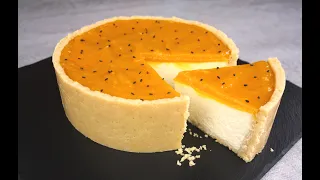 Чизкейк Кокос-Манго-Маракуйя/ Тропический чизкейк / Tropical cheesecake mango-passion fruit-coconut