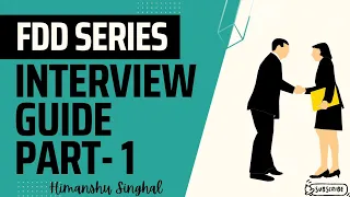Financial Due Diligence (FDD) Interview Guide – Executive/Senior level (1/2)