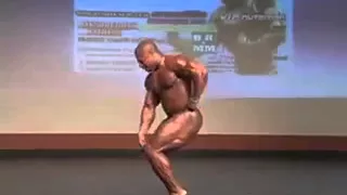 Bodybuilder Dancing Like A Robot