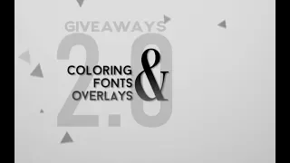 【5K +giveaways】 SonyVegas coloring/fonts/overlays