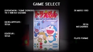 La Bande Animée - Anime Games #37 : Doraemon Sega Megadrive