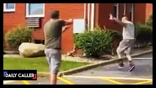 Man Brings Knife To A Gun Fight