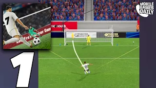 SOCCER SUPER STAR Gameplay Walkthrough Part 1 - All Levels (iOS, Android)