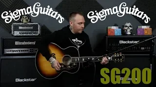 Sigma SG200 Acoustic Guitar Review || Stunning In Every way!
