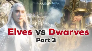 Elves VS Dwarves Battle - The Hobbit: The Battle of the Five Armies - Extended Edition [4K] / [P3]