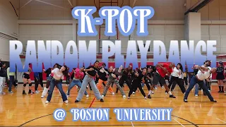 [KPOP RANDOM PLAY DANCE] KPOP AT BOSTON UNIVERSITY (LE SSERAFIM, RIIZE, NEWJEANS, etc.) | BU miXx