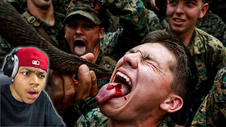 Navy Veteran Reacts To The Top 10 CRAZIEST Military Exercises