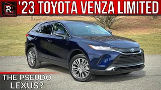 The 2023 Toyota Venza Limited Is An Overshadowed Lexus-Like Hybrid SUV