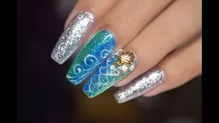 Mermaid nails | April Ryan | Red Iguana