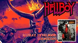 HELLBOY 2019 4K BLURAY STEELBOOK UNBOXING!