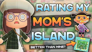 Rating my Mom's Animal Crossing Island!