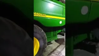 Комбайн John Deer 9660 STS экспресс-обзор от Виталия Белоглазова