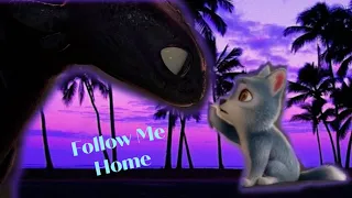 🐲Toothless + Fei Fei - Follow Me Home🐺