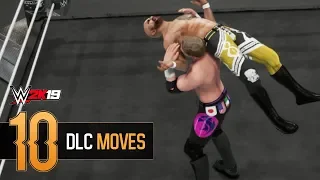 WWE 2K19 New Moves DLC - TOP 10 MOVES!