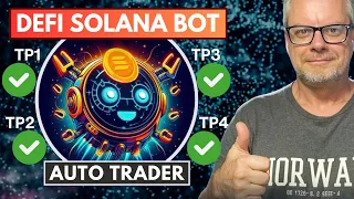 Defi Solana Bot Strategy 4 Auto Trading Results!!