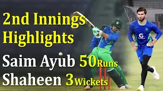 Shadab Khan Beat Babar Azam 11 | 2nd Innings complete highlights | Pak Practice Match