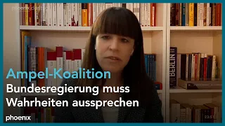 Julia Reuschenbach zur Politik der Ampel-Koalition am 27.06.22