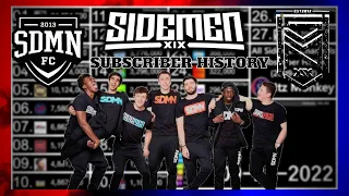 Sidemen Subscriber History | All Channels (2009-2022)