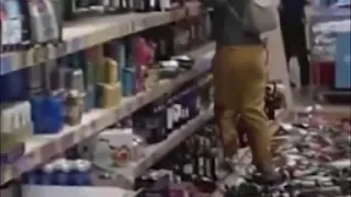 Woman Arrested After Smashing 500 Bottles of Alcohol in a Store | Wikibious |