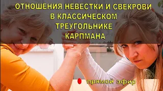 Отношения невестки и свекрови в классическом треугольнике Карпмана