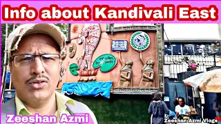 Information and visual of Kandivali East, Mumbai Poiser Metro Station and Thakur Village