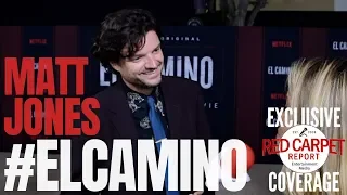 Matt Jones interviewed at Netflix's 'El Camino: A Breaking Bad Movie' World Premiere