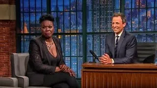 Leslie Jones talks Twitter trolls with Seth Meyers