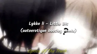Lykke Li - Little Bit  (AutoErotique Bootleg Remix) (Sub Español)