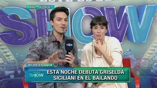 Griselda Siciliani le pidió a Adrián Suar que no vaya a verla al Bailando