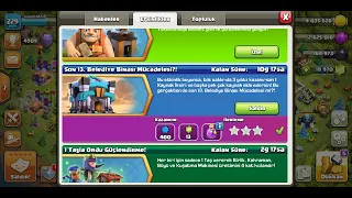 Son 13. BELEDİYE BİNASI ETKİNLİĞİ NASIL 3 YILDIZ ALINIR EN KOLAY YÖNTEM clash of Clans