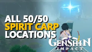 All Spirit Carp Locations Genshin Impact