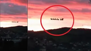 5 Ông Già Noel Xuất Hiện Ngoài Đời Thật Được Camera Quay Lại #2 || 5 Santa Claus Caught On Camera #2