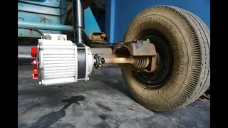 DIY Electric Powerful Truck - Used (Dual 2) Motor, See How To Make