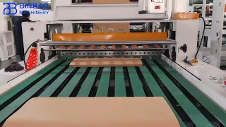 Grease Proof Paper Roll To Sheets Cutter Sheeter Machine In Columbia