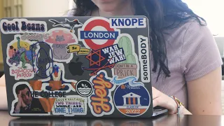 UVA Student Culture: Laptop Stickers