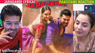 Pakistani Couple Reacts To Jaragandi - Lyrical ( Hindi ) | Game Changer | Ram Charan | Kiara Advani