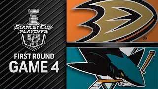 Sharks win Game 4, complete sweep of Ducks