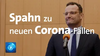 Coronavirus: Gesundheitsminister Spahn zu zwei neuen Fällen in Deutschland