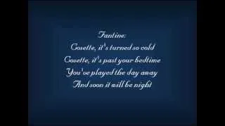 Come To Me (Fantine's Death) - Lyrics: 25th Anniversary Concert