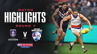 Fremantle v Western Bulldogs Highlights | Round 7, 2024 | AFL